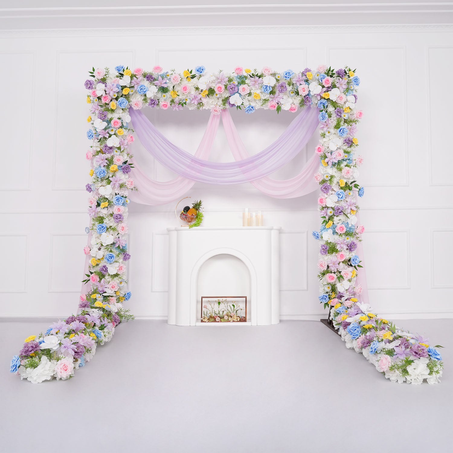 Uflower Colored Table Runner Arrangement Wedding Backdrop Wall Decor